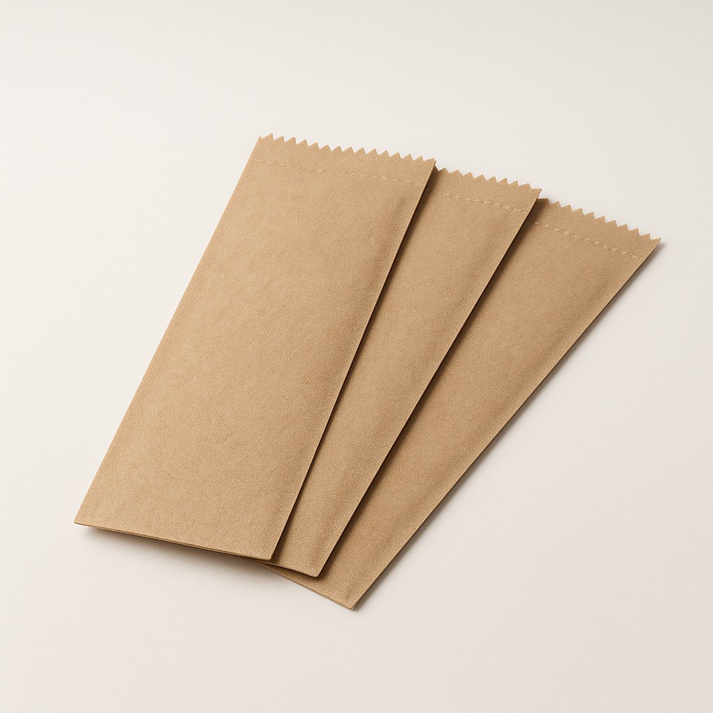 Saco de Papel para Talheres personalizada com a marca do cliente